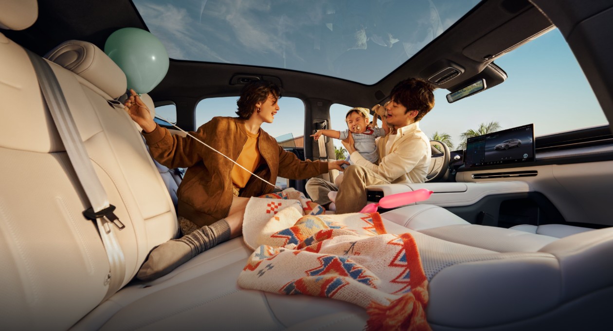 Sièges arrières inclinables