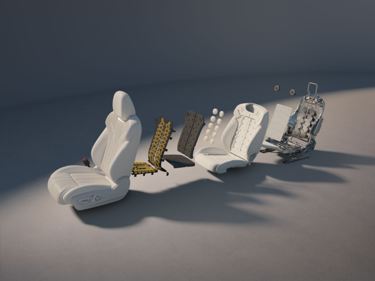 Intérieur des sièges G9