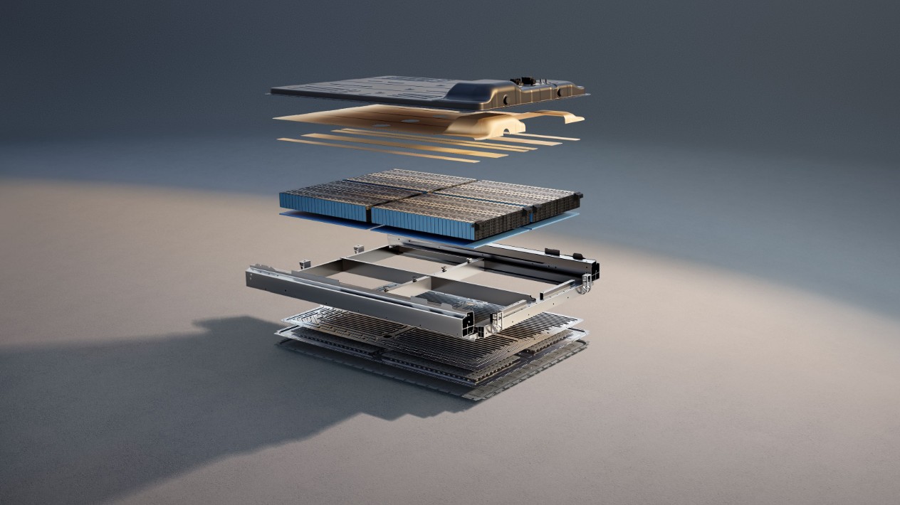 Batterie protection triple couche